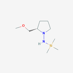 (2S)-2-(methoxymethyl)-N-trimethylsilylpyrrolidin-1-amine