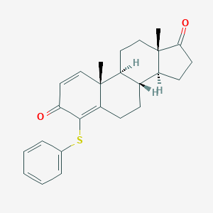 4-Phenylthio-1,4-androstadiene-3,17-dione