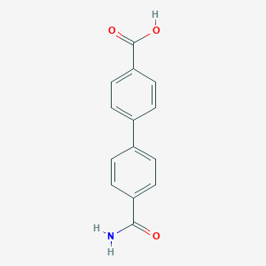 4-(4-carbamoylphenyl)benzoic Acid