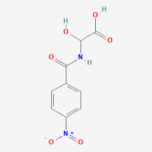 2-Hydroxy-2-[(4-nitrobenzoyl)amino]acetic acid