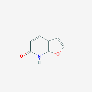 molecular formula C7H5NO2 B062197 Furo[2,3-b]pyridin-6(7H)-one CAS No. 181526-31-8