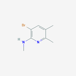 3-bromo-N,5,6-trimethylpyridin-2-amine