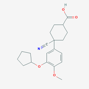 molecular formula C20H25NO4 B062225 Cilomilast CAS No. 164414-71-5