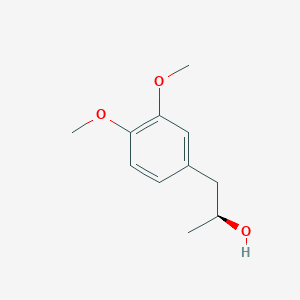 molecular formula C11H16O3 B062243 (S)-1-(3,4-Dimethoxyphenyl)propan-2-OL CAS No. 161121-02-4