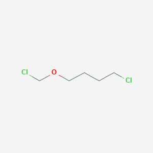 molecular formula C5H10Cl2O B6235668 1-氯-4-(氯甲氧基)丁烷 CAS No. 3970-17-0