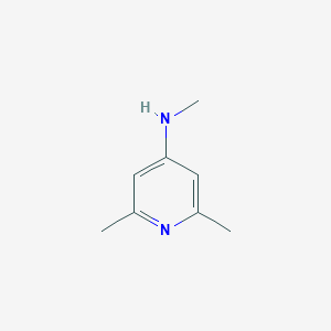 molecular formula C8H12N2 B062366 N,2,6-triméthylpyridin-4-amine CAS No. 193690-76-5