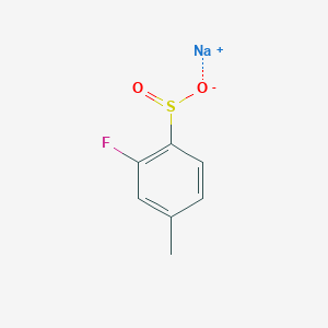 sodium 2-fluoro-4-methylbenzene-1-sulfinate