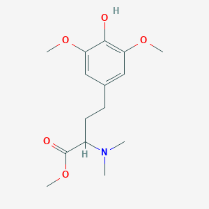 molecular formula C15H23NO5 B062380 索拉尼宁 CAS No. 160098-90-8