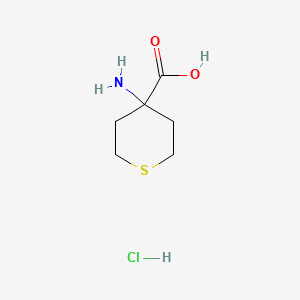 4-aminothiane-4-carboxylic acid hydrochloride