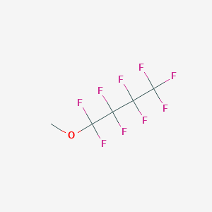 molecular formula C5H3F9O B062403 Éter de metilo y nonafluorobutílico CAS No. 163702-07-6