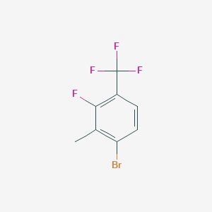 1-bromo-3-fluoro-2-methyl-4-(trifluoromethyl)benzene