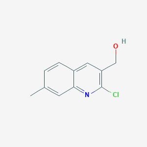B062493 (2-Chloro-7-methylquinolin-3-yl)methanol CAS No. 170848-22-3