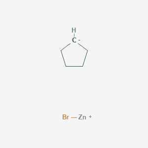 molecular formula C5H9BrZn B062513 溴环戊基锌 CAS No. 171860-68-7