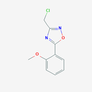 B062515 3-(Chloromethyl)-5-(2-methoxyphenyl)-1,2,4-oxadiazole CAS No. 175205-61-5