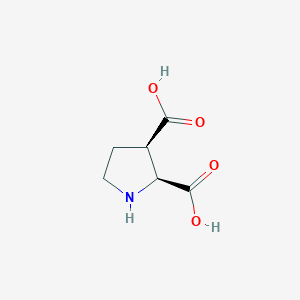 B062539 (2S,3R)-Pyrrolidine-2,3-dicarboxylic acid CAS No. 188956-37-8