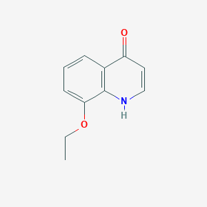 molecular formula C11H11NO2 B6256147 8-ethoxyquinolin-4-ol CAS No. 303121-06-4