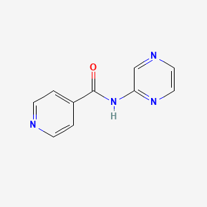 N-(pyrazin-2-yl)pyridine-4-carboxamide