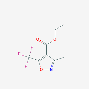 ethyl 3-methyl-5-(trifluoromethyl)-1,2-oxazole-4-carboxylate