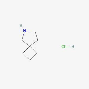 molecular formula C7H14ClN B6258974 盐酸6-氮杂螺[3.4]辛烷 CAS No. 1414885-18-9