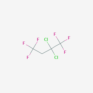molecular formula C4H2Cl2F6 B062594 2,2-二氯-1,1,1,4,4,4-六氟丁烷 CAS No. 162462-08-0