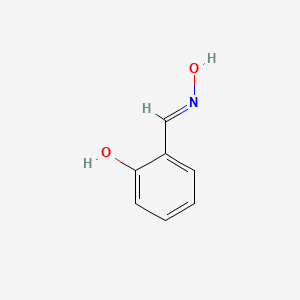 molecular formula C7H7NO2 B6261931 2-[(羟亚氨基)甲基]苯酚 CAS No. 21013-96-7