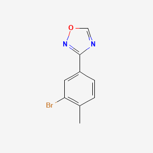 3-(3-bromo-4-methylphenyl)-1,2,4-oxadiazole