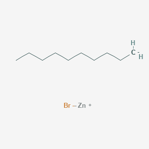 molecular formula C10H21BrZn B062632 溴化十烷锌 CAS No. 160516-17-6