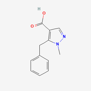 5-benzyl-1-methyl-1H-pyrazole-4-carboxylic acid
