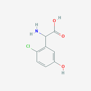 B062647 2-Chloro-5-hydroxyphenylglycine CAS No. 170846-74-9