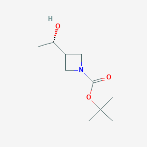 tert-butyl 3-[(1S)-1-hydroxyethyl]azetidine-1-carboxylate