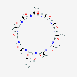 B062659 N-Methyl-valyl-4-cyclosporin A CAS No. 159605-70-6
