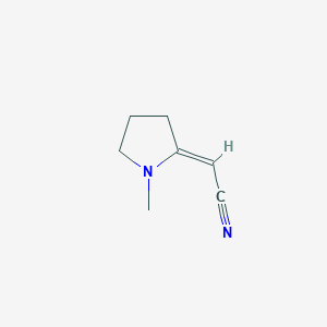 B062671 (1-Methyl-2-pyrrolidinylidene)acetonitrile CAS No. 171918-46-0