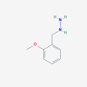 molecular formula C8H12N2O.HCl B062681 盐酸（2-甲氧基苄基）肼 CAS No. 179110-14-6