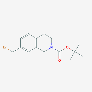 tert-butyl 7-(bromomethyl)-1,2,3,4-tetrahydroisoquinoline-2-carboxylate