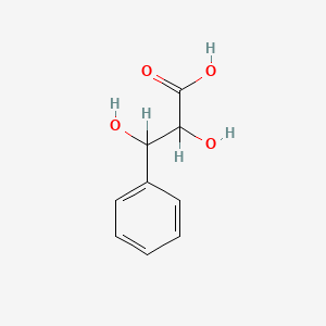 molecular formula C9H10O4 B6271664 2,3-dihydroxy-3-phenylpropanoic acid CAS No. 5695-95-4