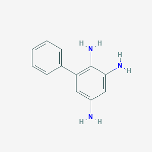 molecular formula C12H13N3 B062734 [1,1'-Biphenyl]-2,3,5-triamine CAS No. 177843-80-0