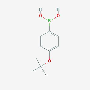 molecular formula C10H15BO3 B062743 4-T-Butoxyphenylboronic acid CAS No. 176672-49-4