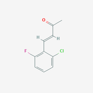 (3E)-4-(2-chloro-6-fluorophenyl)but-3-en-2-one