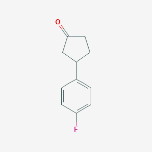3-(4-Fluorophenyl)cyclopentanone