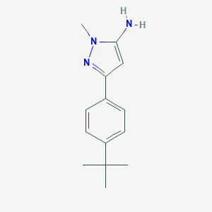 3-(4-tert-butylphenyl)-1-methyl-1H-pyrazol-5-amine