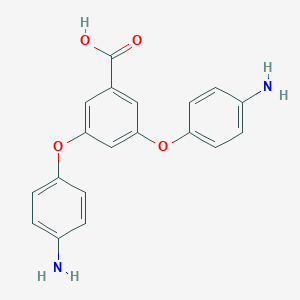molecular formula C19H16N2O4 B062787 3,5-bis(4-aminophenoxy)benzoic Acid CAS No. 195189-45-8