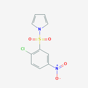 1-[(2-Chloro-5-nitrophenyl)sulfonyl]-1H-pyrrole