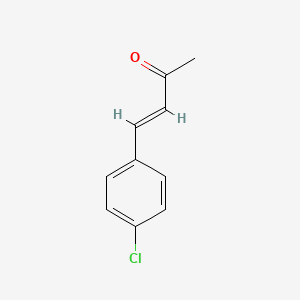 molecular formula C10H9ClO B6279929 (3E)-4-(4-chlorophenyl)but-3-en-2-one CAS No. 30626-03-0