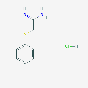 2-(4-Methylphenylthio)acetamidine hydrochloride
