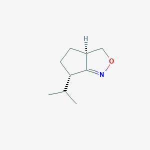 3H-Cyclopent[c]isoxazole,3a,4,5,6-tetrahydro-6-(1-methylethyl)-,cis-(9CI)