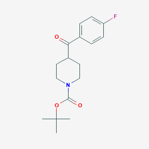 B062806 Tert-butyl 4-(4-fluorobenzoyl)piperidine-1-carboxylate CAS No. 160296-40-2