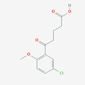 5-(5-Chloro-2-methoxyphenyl)-5-oxovaleric acid