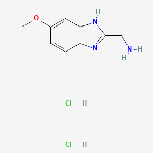 [(5-Methoxy-1H-benzimidazol-2-yl)methyl]amine dihydrochloride, 95%