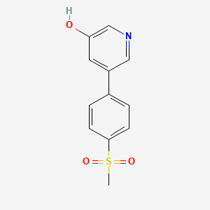 3-Hydroxy-5-(4-methylsulfonylphenyl)pyridine, 95%