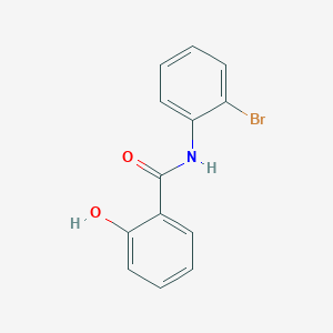 molecular formula C13H10BrNO2 B6285914 N-(2-溴苯基)-2-羟基苯甲酰胺 CAS No. 6149-66-2